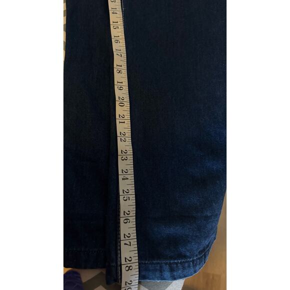 Liberty Denim Overalls Men’s 34x30 Blue Jean Bib Workwear Carpenter Pockets - Picture 9 of 9